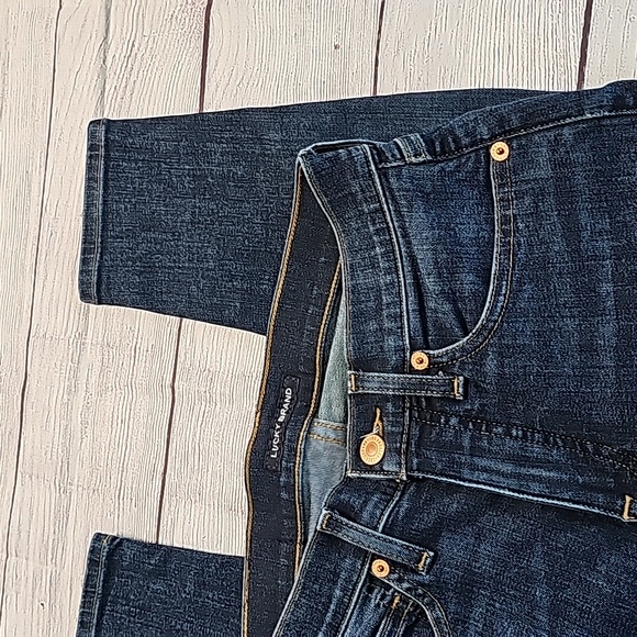 Lucky Brand w26 dark denim skinny jeans - Picture 6 of 12